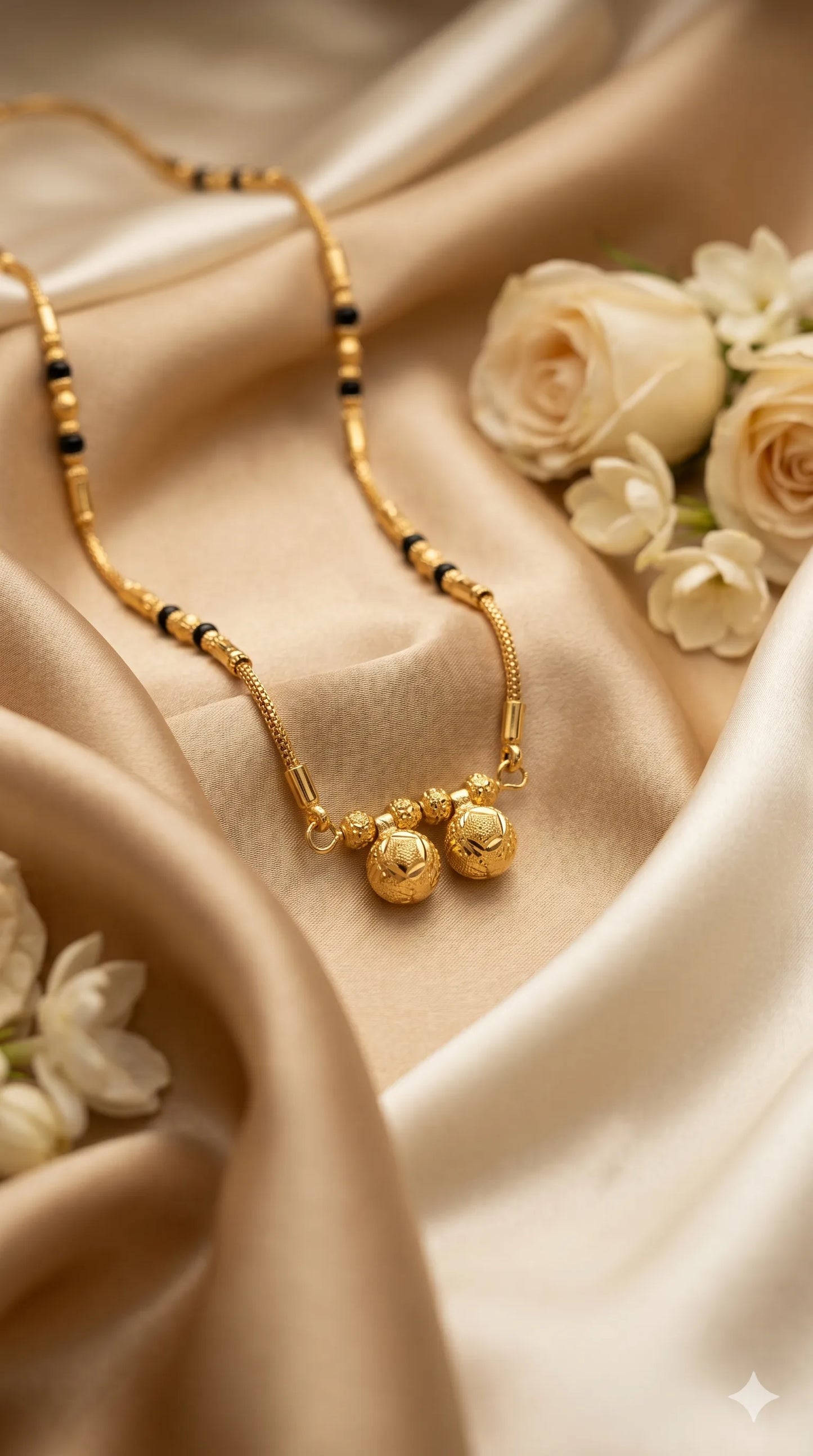 1 GM Short Mangalsutra – 18 inch