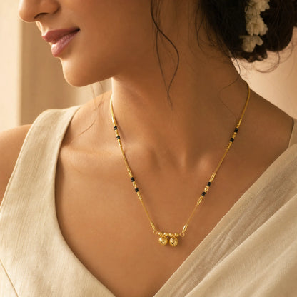 1 GM Short Mangalsutra – 18 inch