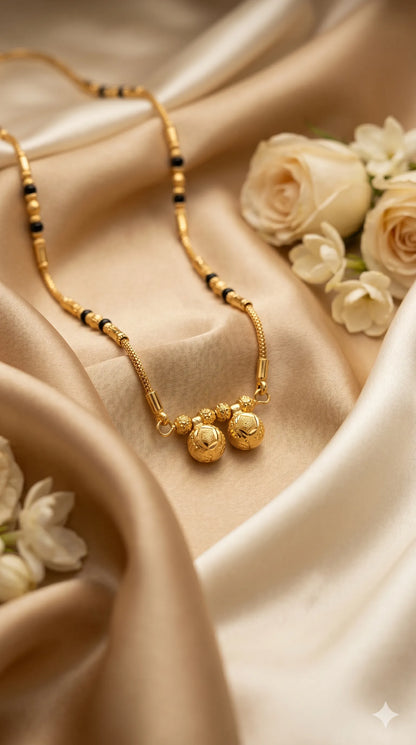 1 GM Short Mangalsutra – 18 inch