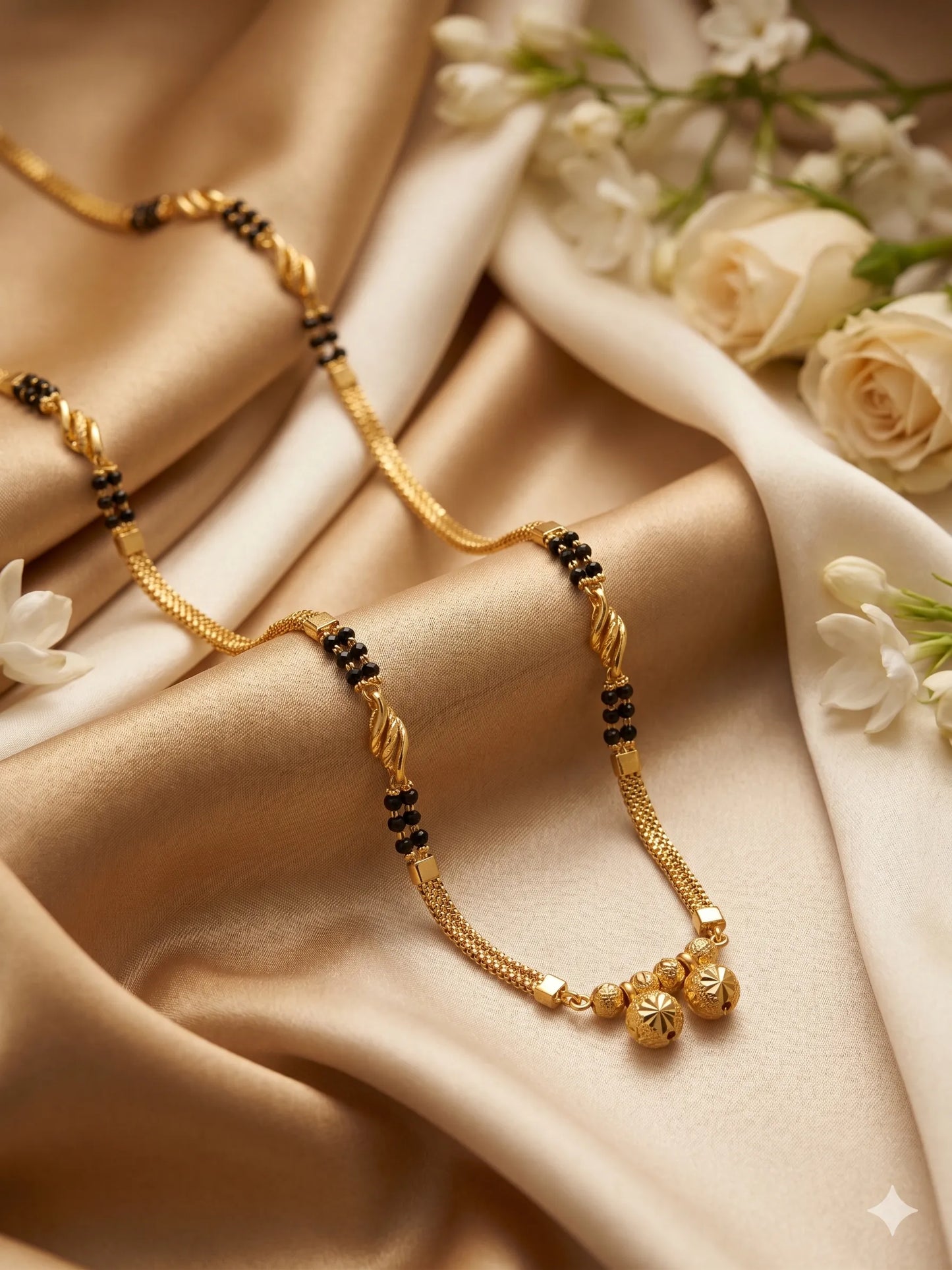 1 GM Short Mangalsutra – 20 inch