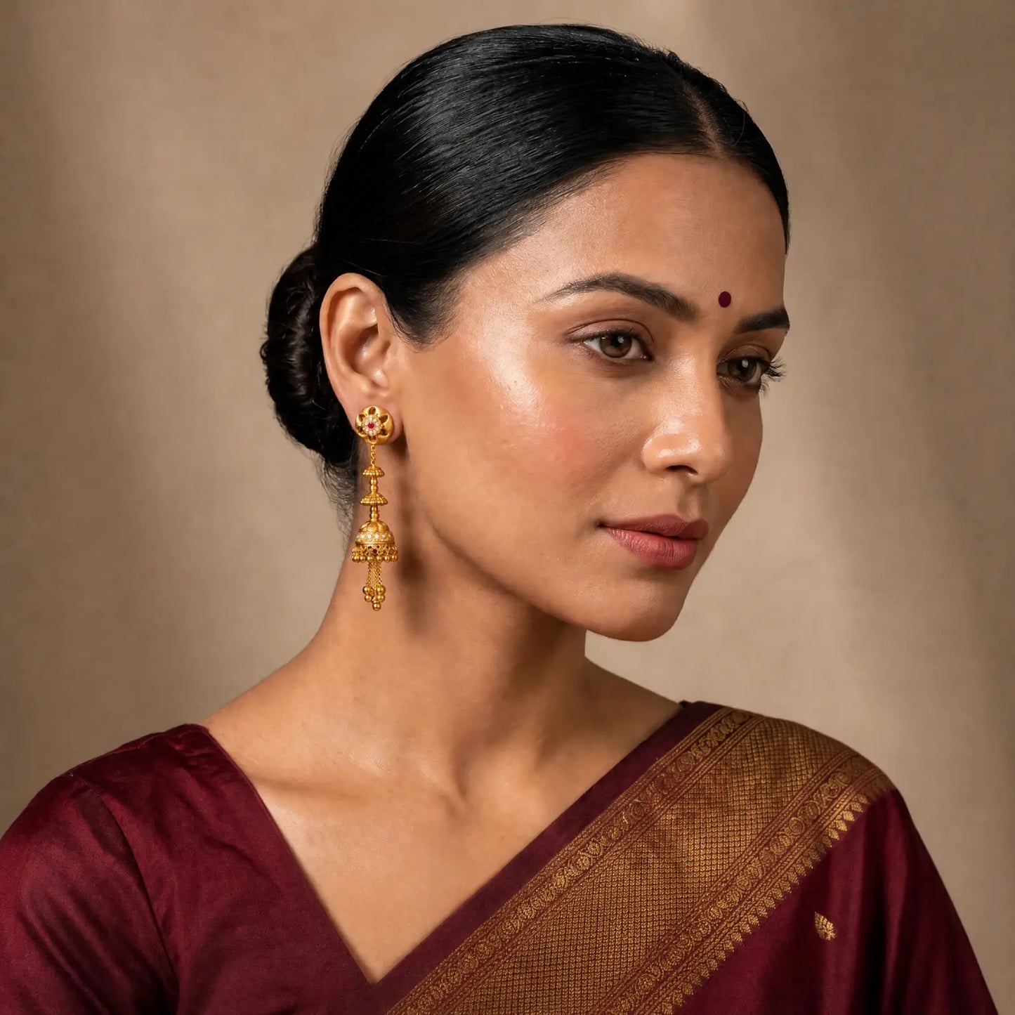 Fancy Earrings - Sui Dhaga 1
