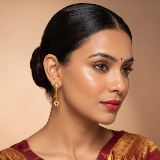 Fancy Earrings - Sui Dhaga 4
