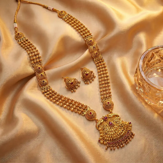 1 Gram Gold finish Shahi Har