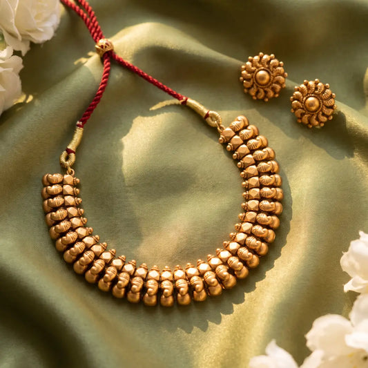Copper Brass Premium Quality Trending Necklace