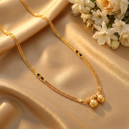 1 GM Short Mangalsutra – 18 inch