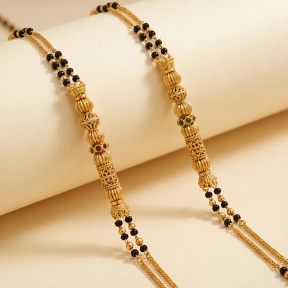 Matte Long Mangalsutra (New Design) - 36“ inch