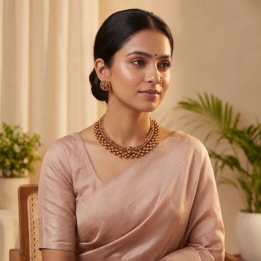 Copper Brass  Premium Quality Trending Necklace