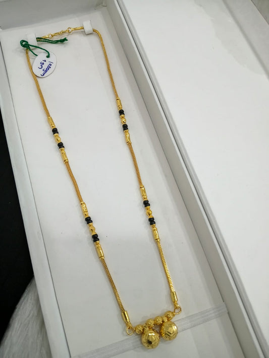 1 GM Short Mangalsutra – 18 inch