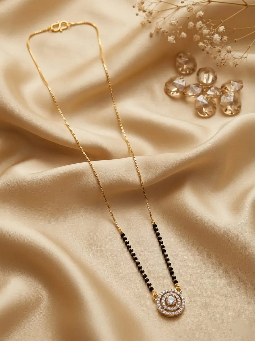 Micro Short Mangalsutra, Fancy Mangalsutra - 18 inch