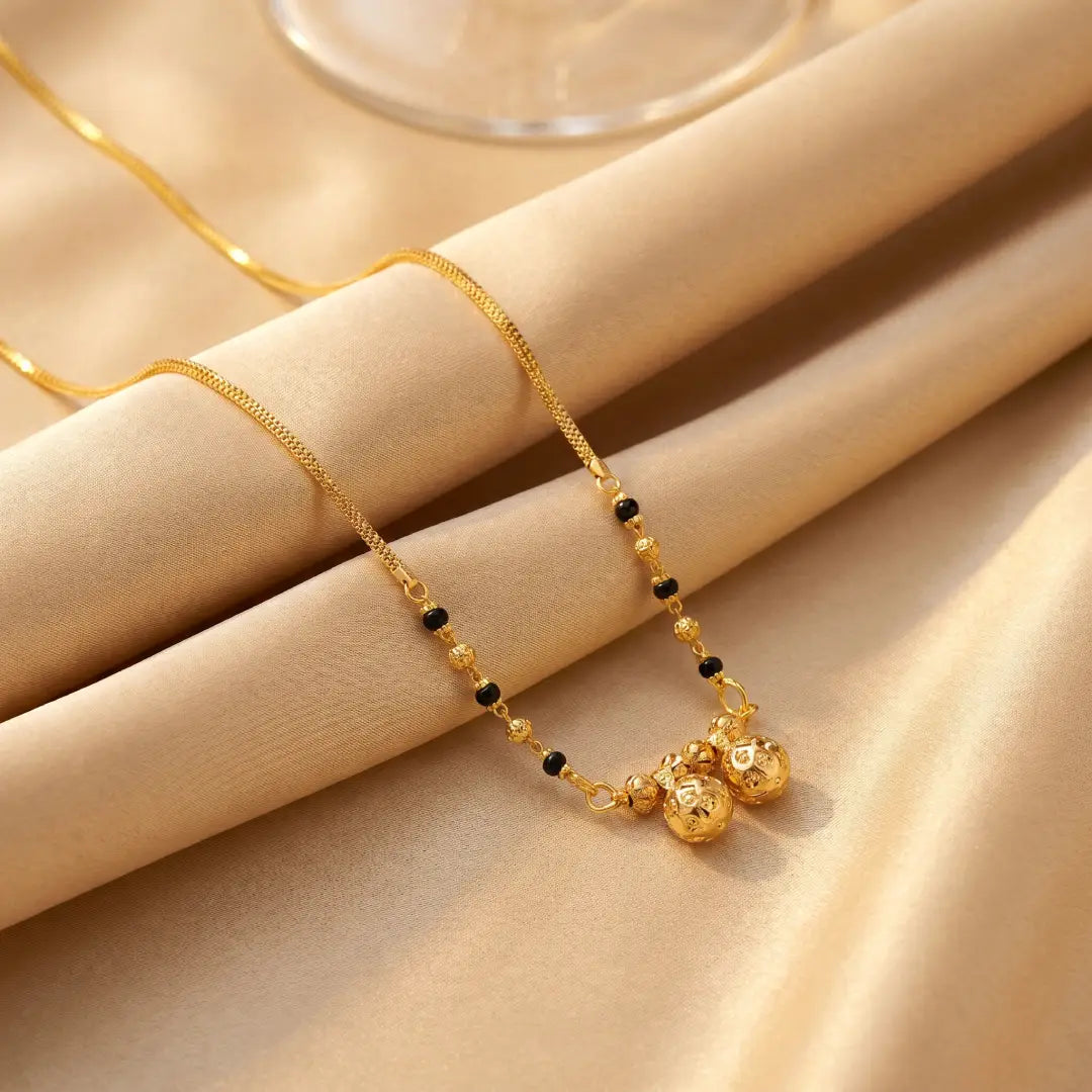 1 GM Short Mangalsutra – 18 inch